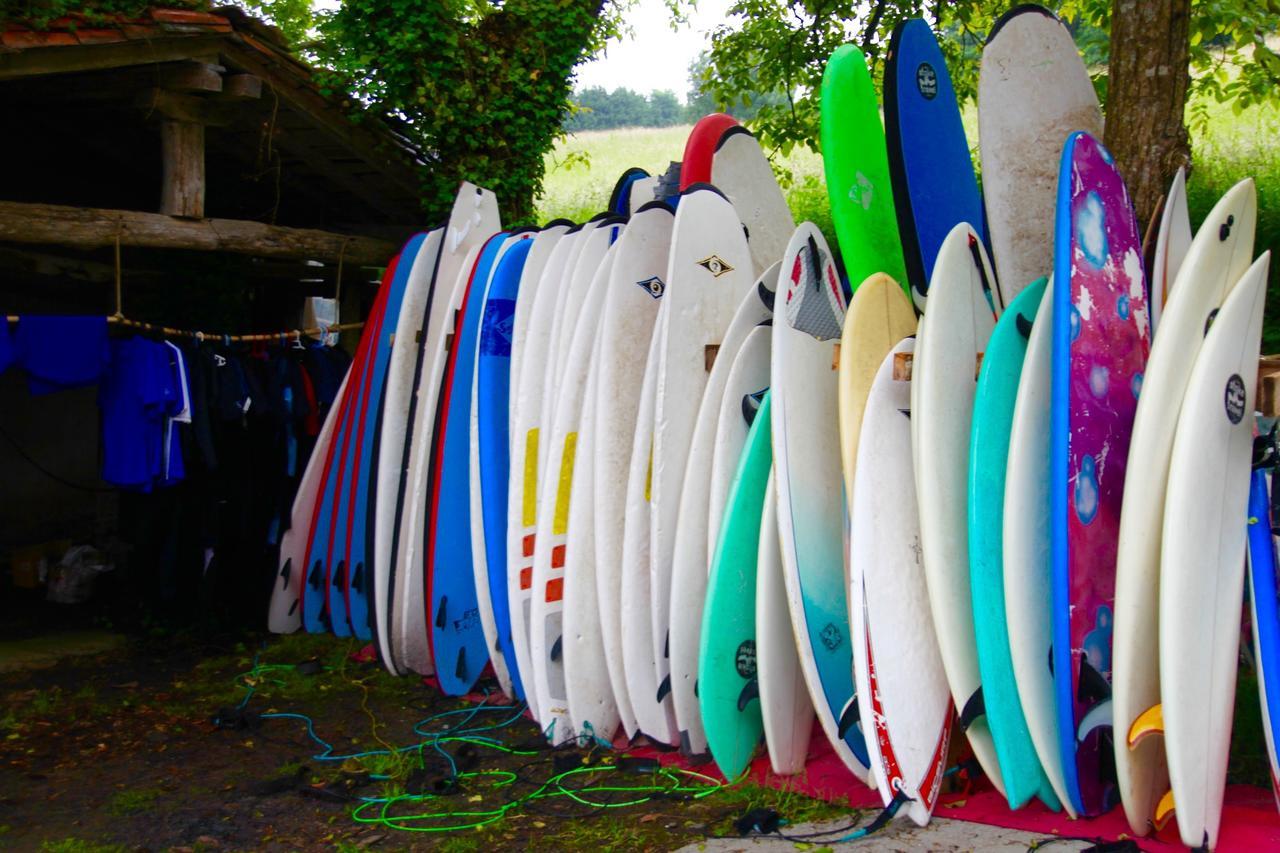 Aia Surf Camp San Sebastian Partyhostel المظهر الخارجي الصورة